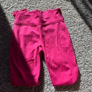Fabletics pink woman's leggings